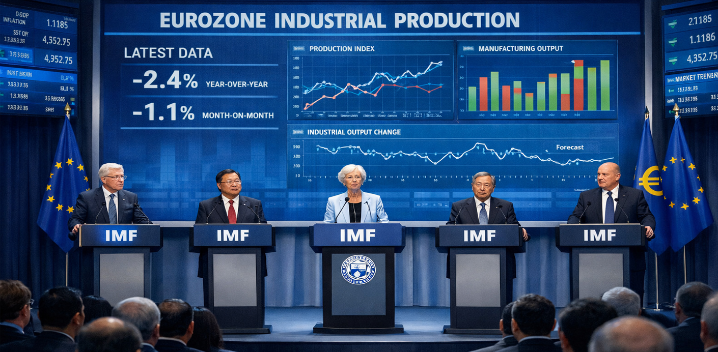 Amanhã destacamos Produção industrial e FMI